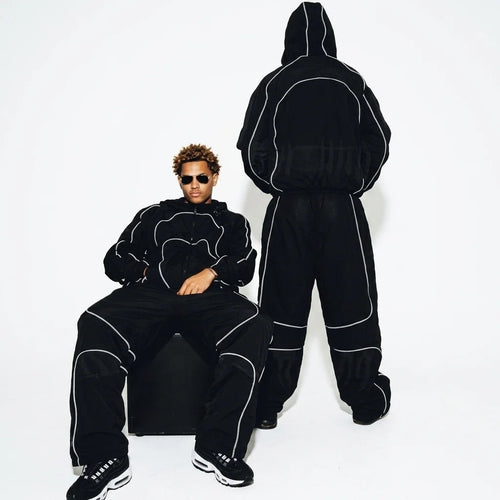Source OEM waterproof reflective nylon tracksuits with custom logos, colors, and private-label options. Ideal for brands, wholesalers, and bulk B2B orders.